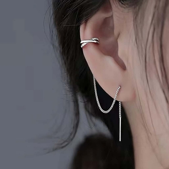 Jewelry - NEW‼️2 Pcs Tassel Ear Thread